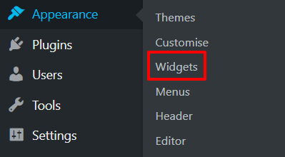 Widgets in WordPress | HollyPryce.com